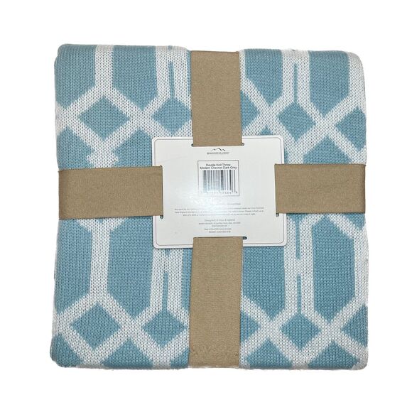 Berkshire Luxurious Double-Knit Throw Blanket Large 50" x 70" NEW WITH FLAWS - Picture 4 of 9